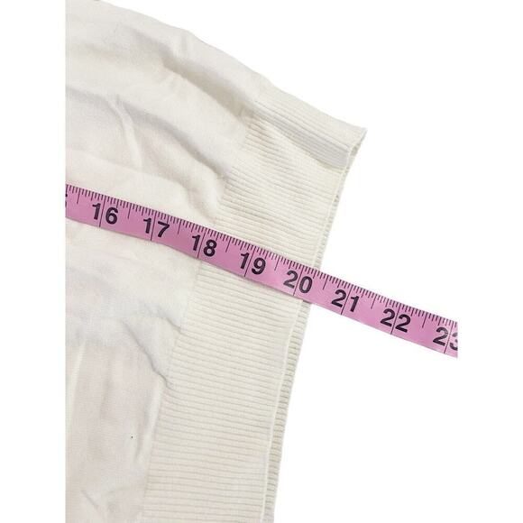 Max & Co Cream Lightweight Soft Ruffle Sweater Womens Small? - Picture 5 of 5
